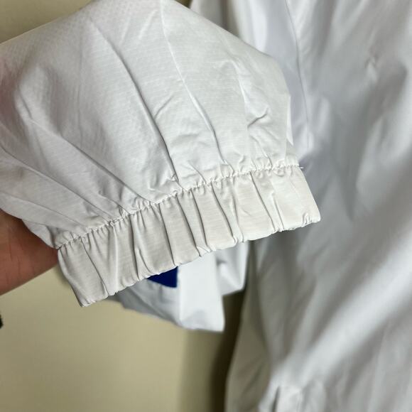 Nike Inter Milan Track Jacket XL Mens Soccer White Blue Full Zip Windbreaker New - Picture 6 of 11